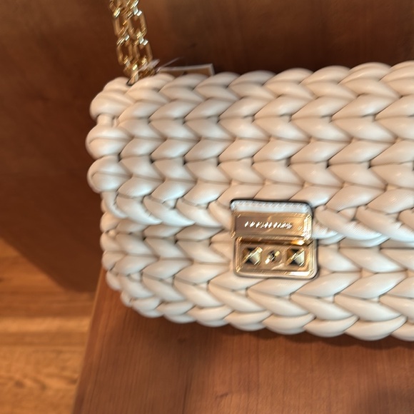 NWT MICHEAL KORS Tribeca Large Hand-Braided Shoulder Bag - Picture 5 of 13